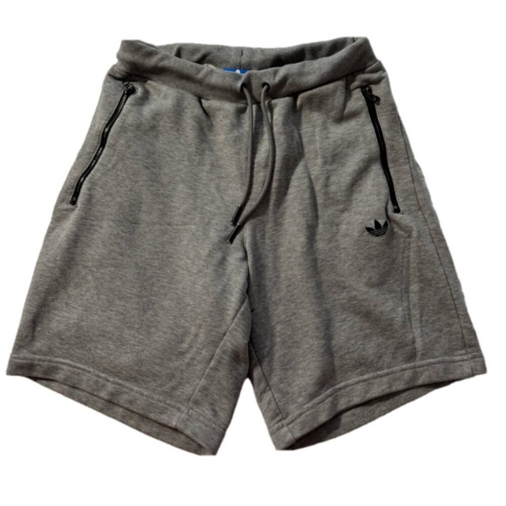 Adidas Activewear Athletic Jogging Track Shorts Men Small Drawstring Waist
